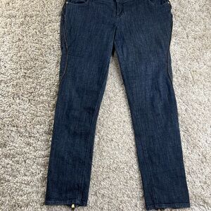 Y2K Apple Bottoms Dark Blue straight leg Jeans 16